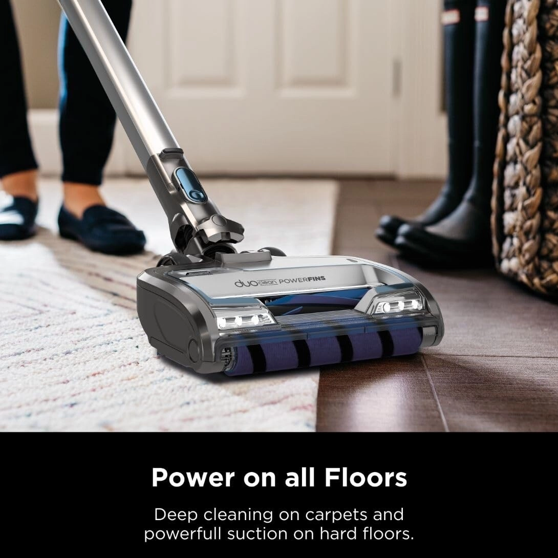 Vertex Ultra Lightweight Cordless Stick Vacuum with DuoClean PowerFins. Crevice. Pet Multi-Tool. Anti-Allergen. Brush