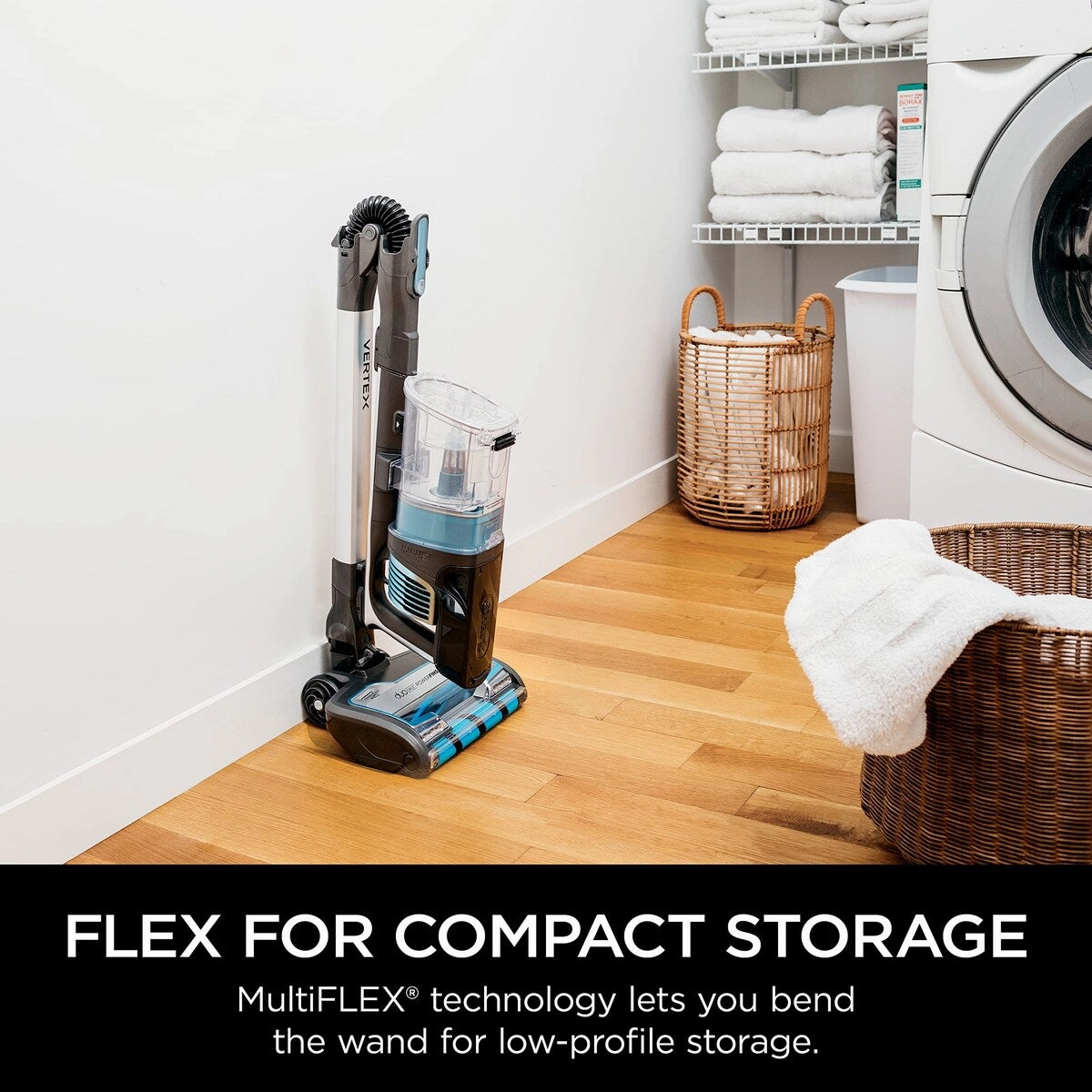 Vertex Ultra Lightweight Cordless Stick Vacuum with DuoClean PowerFins. Crevice. Pet Multi-Tool. Anti-Allergen. Brush