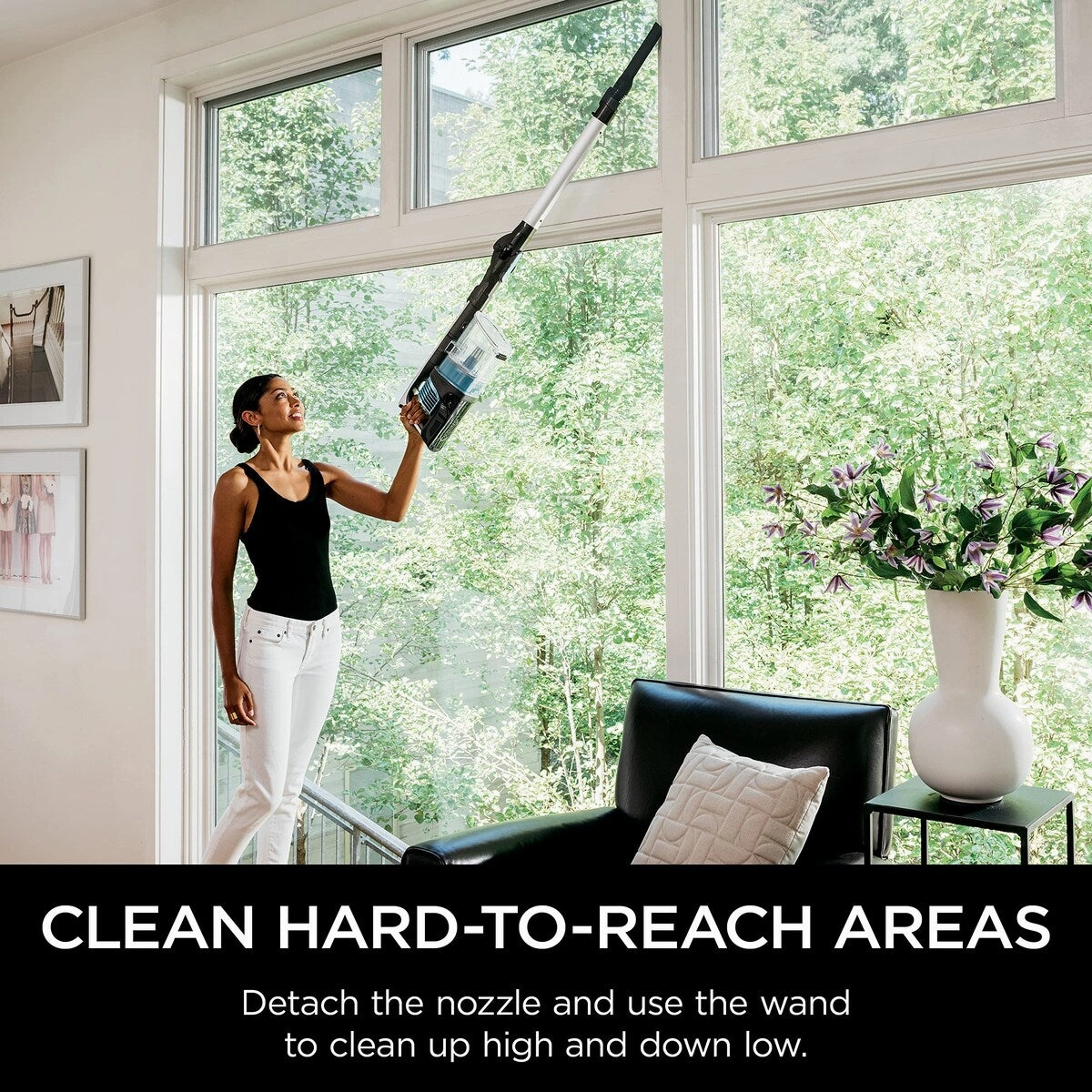 Vertex Ultra Lightweight Cordless Stick Vacuum with DuoClean PowerFins. Crevice. Pet Multi-Tool. Anti-Allergen. Brush