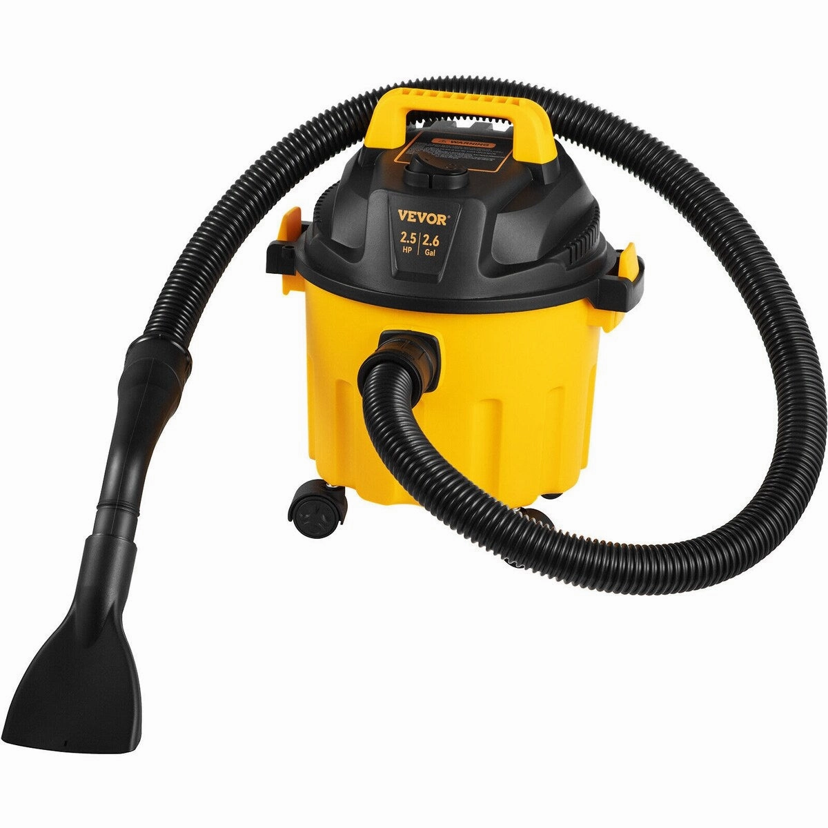 VEVOR 2.6 Gal Wet Dry Vac - 2.5 HP - 3-in-1