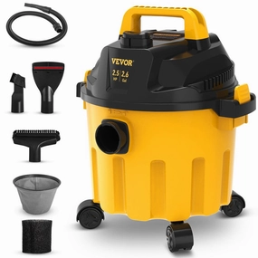 VEVOR 2.6 Gal Wet Dry Vac - 2.5 HP - 3-in-1