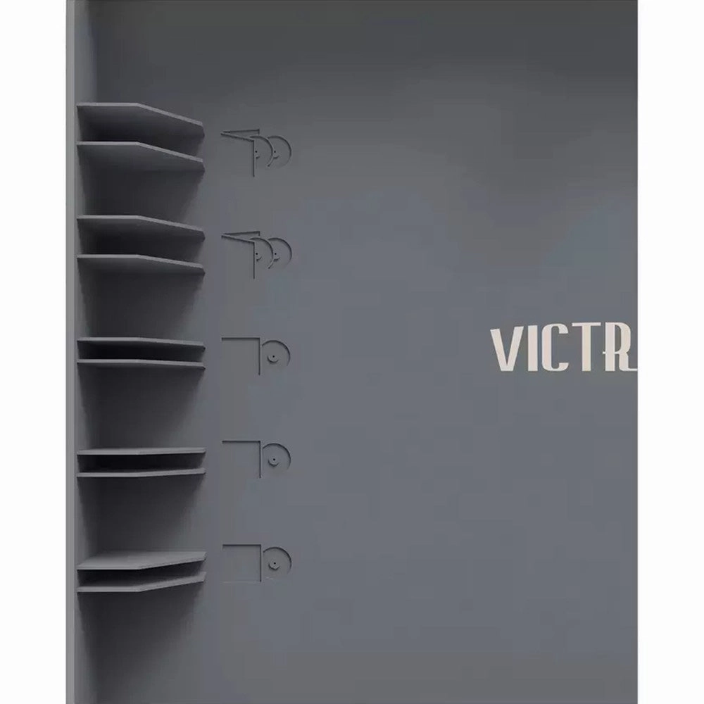 Victrola Bluetooth Suitcase Record Player - Graphite Grey | VSC-725SB-GRA-INT
