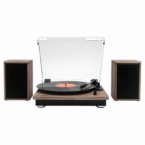 Victrola The Montauk Turntable - Oak | VM-135-OAK-INT