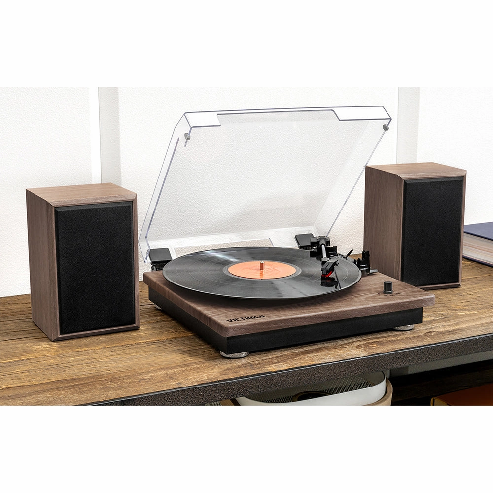 Victrola The Montauk Turntable - Oak | VM-135-OAK-INT