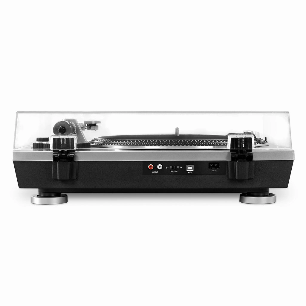 Victrola The Pro Series USB 3-Speed Belt Drive Turntable - Silver | VPRO-2000-SLV-EU