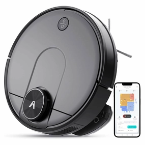 Viomi Smart Robot Vacuum V2 Max Duster Vacuum and Mop for Multi Floors. Black - 7.93
