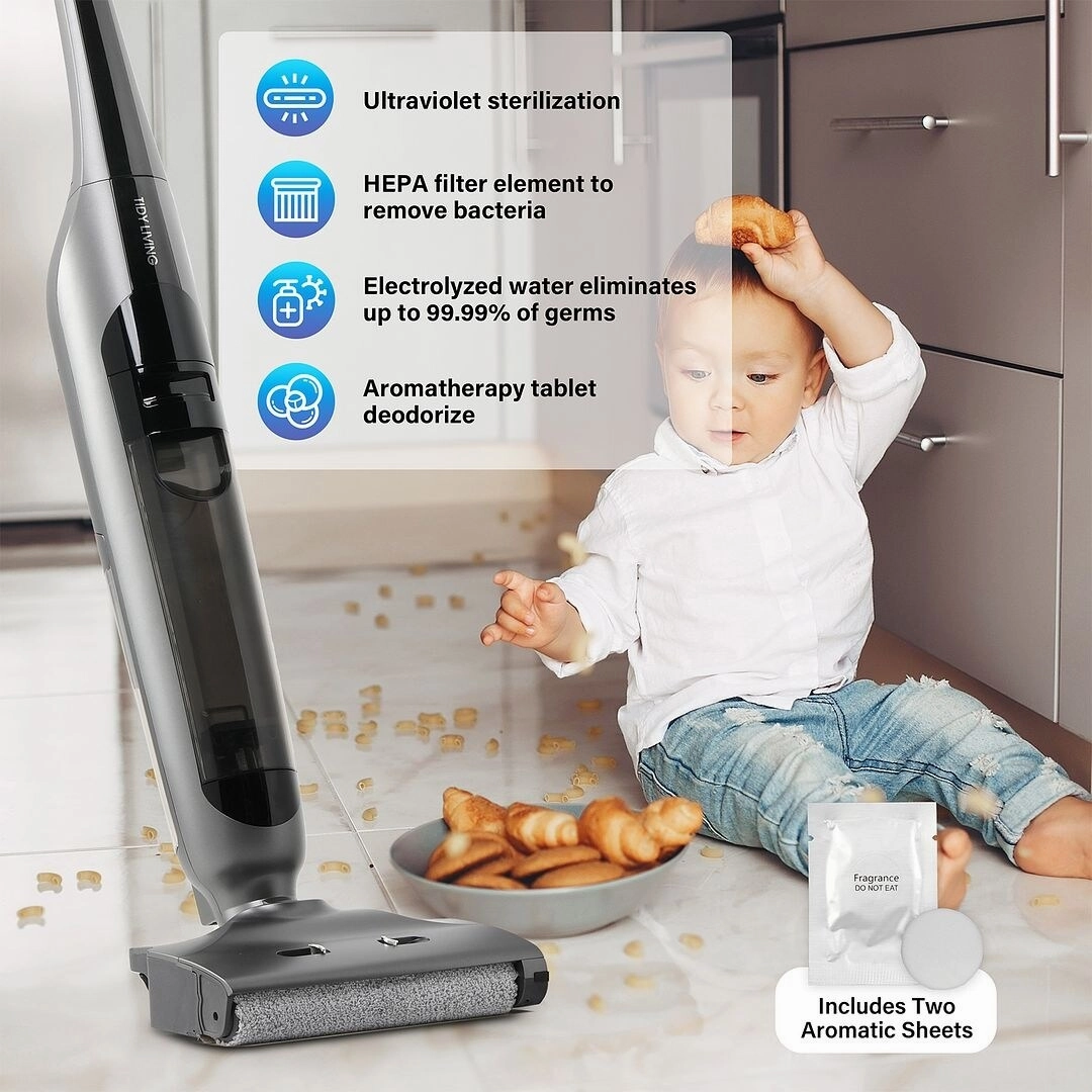 Wet Dry Cordless Vacuum and Mop Combo