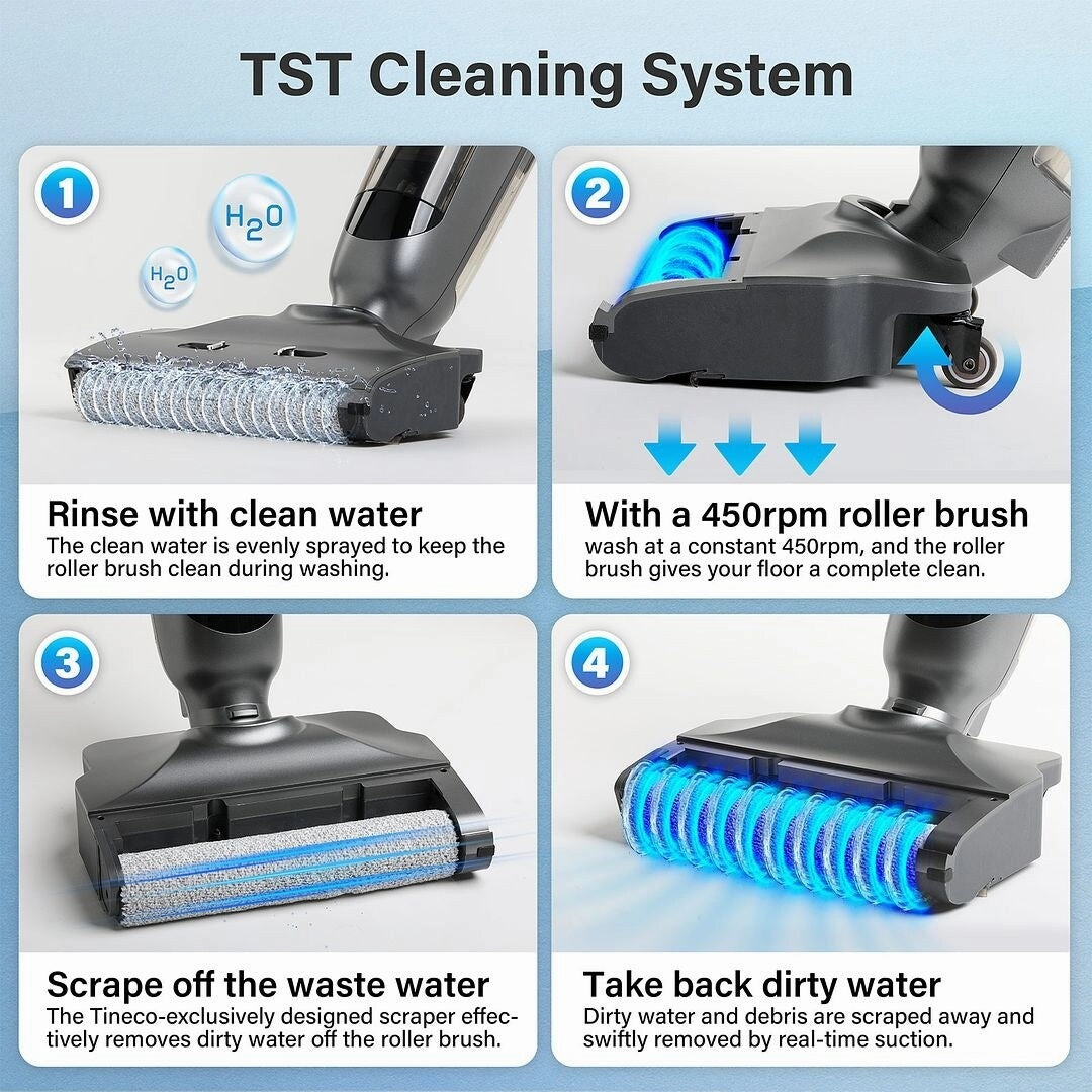 Wet Dry Cordless Vacuum and Mop Combo