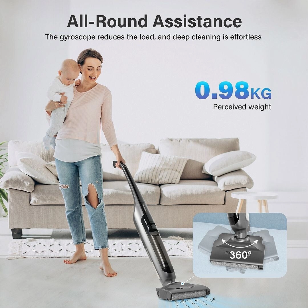Wet Dry Cordless Vacuum and Mop Combo