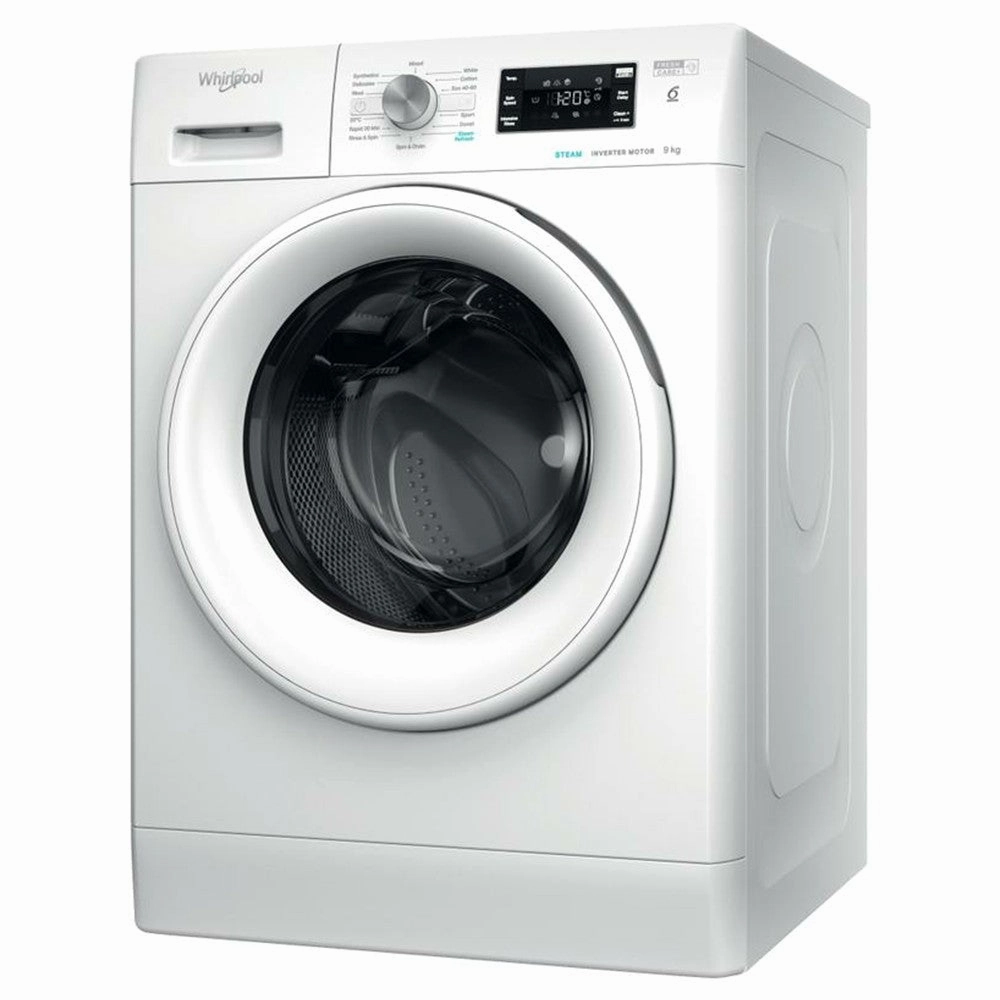 Whirlpool 6TH SENSE 9KG 1400RPM Freestanding Washing Machine - White | FFB 9469 WV UK