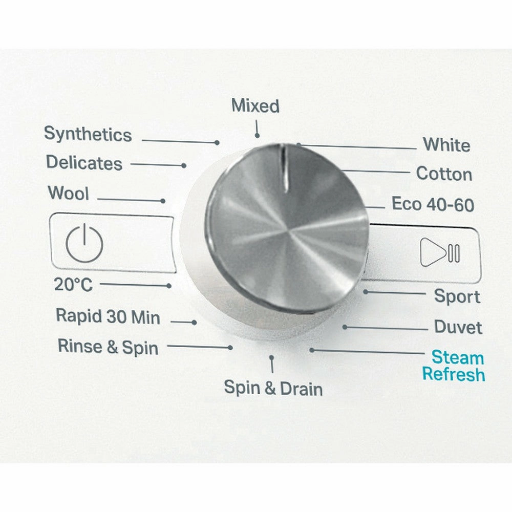 Whirlpool 6TH SENSE 9KG 1400RPM Freestanding Washing Machine - White | FFB 9469 WV UK
