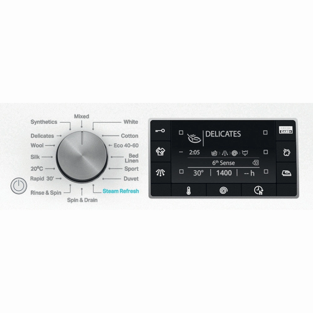Whirlpool FreshCare  10KG 1400RPM Freestanding Washing Machine - White | FFD10489BSVUK