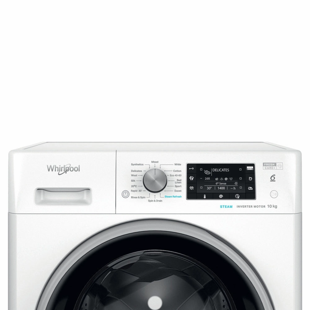 Whirlpool FreshCare  10KG 1400RPM Freestanding Washing Machine - White | FFD10489BSVUK