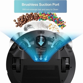 WiFi 2 in 1 Robot Vacuum 2500Pa Remote and App Control