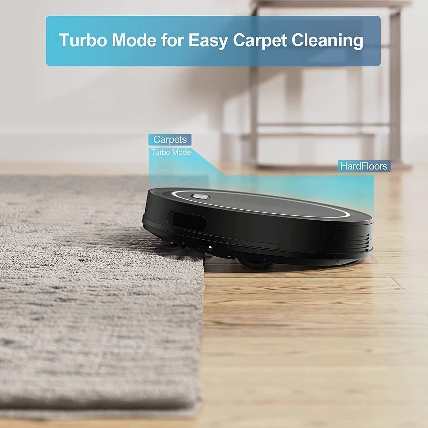 WiFi 2 in 1 Robot Vacuum 2500Pa Remote and App Control