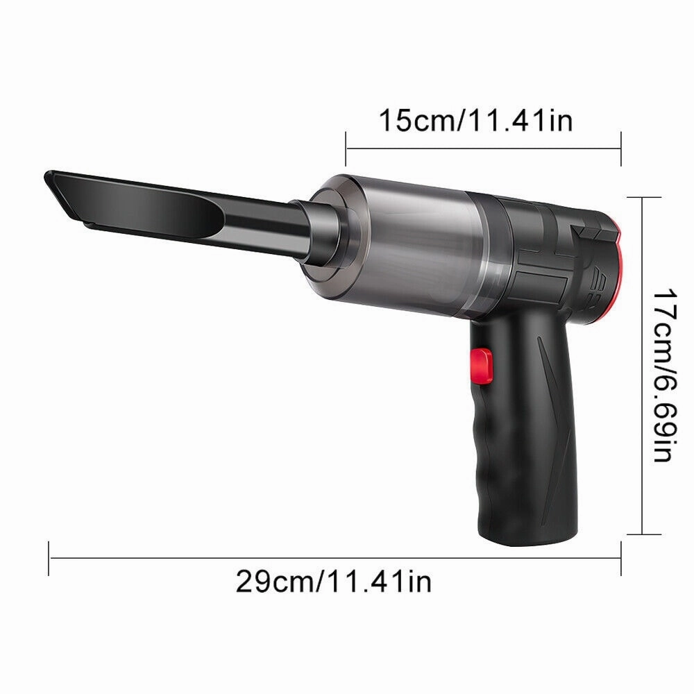 Wireless Car Vacuum 16000Pa Wet and Dry Suction