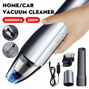 Wireless Mini Handheld Car Vacuum Wet and Dry Portable