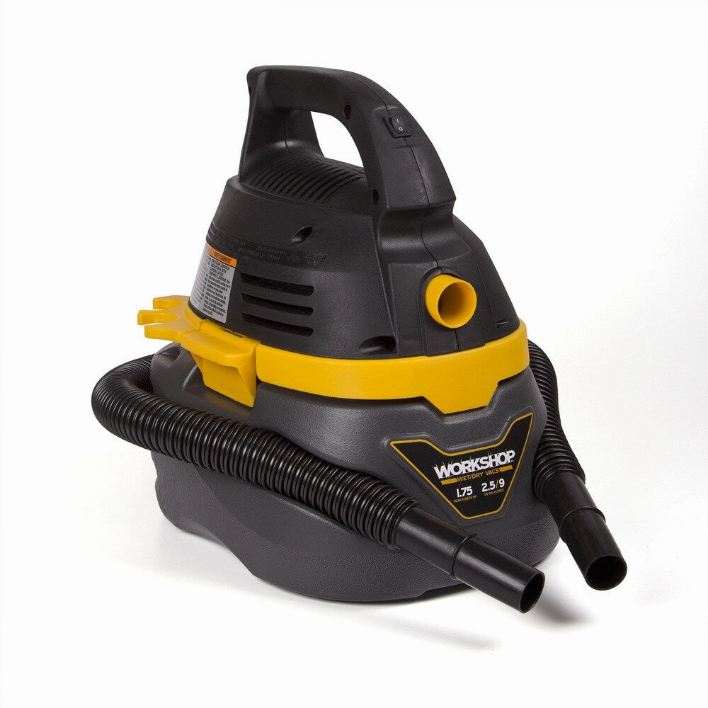 WORKSHOP WS0250VA 1.75 Peak HP. 2.5 gal. Compact Portable Wet/Dry Vac