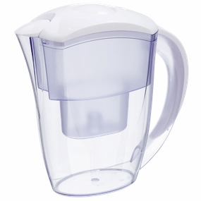 Xavax 2.4L Water Filter Jug with 1 Filter Cartridge - White | 426451