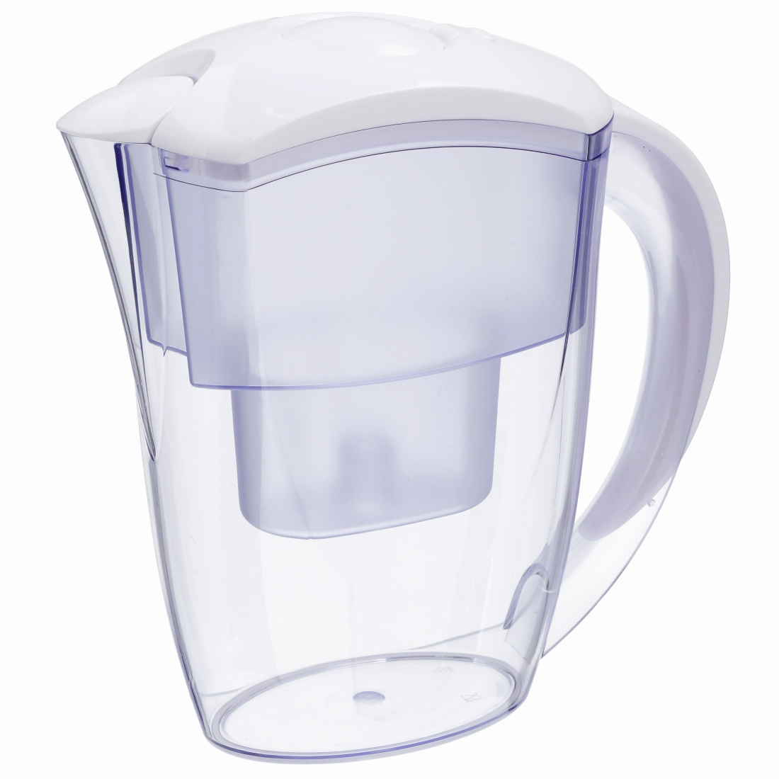Xavax 2.4L Water Filter Jug with 1 Filter Cartridge - White | 426451
