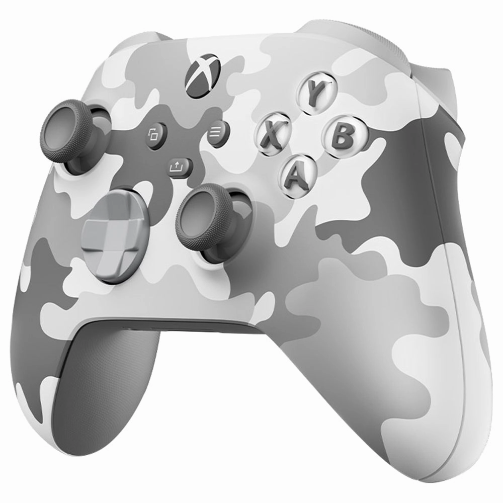 Xbox Arctic Camo Special Edition Wireless Controller - White & Grey | QAU-00139