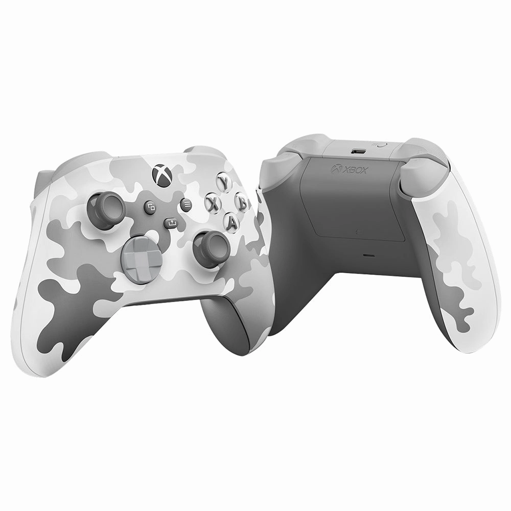 Xbox Arctic Camo Special Edition Wireless Controller - White & Grey | QAU-00139